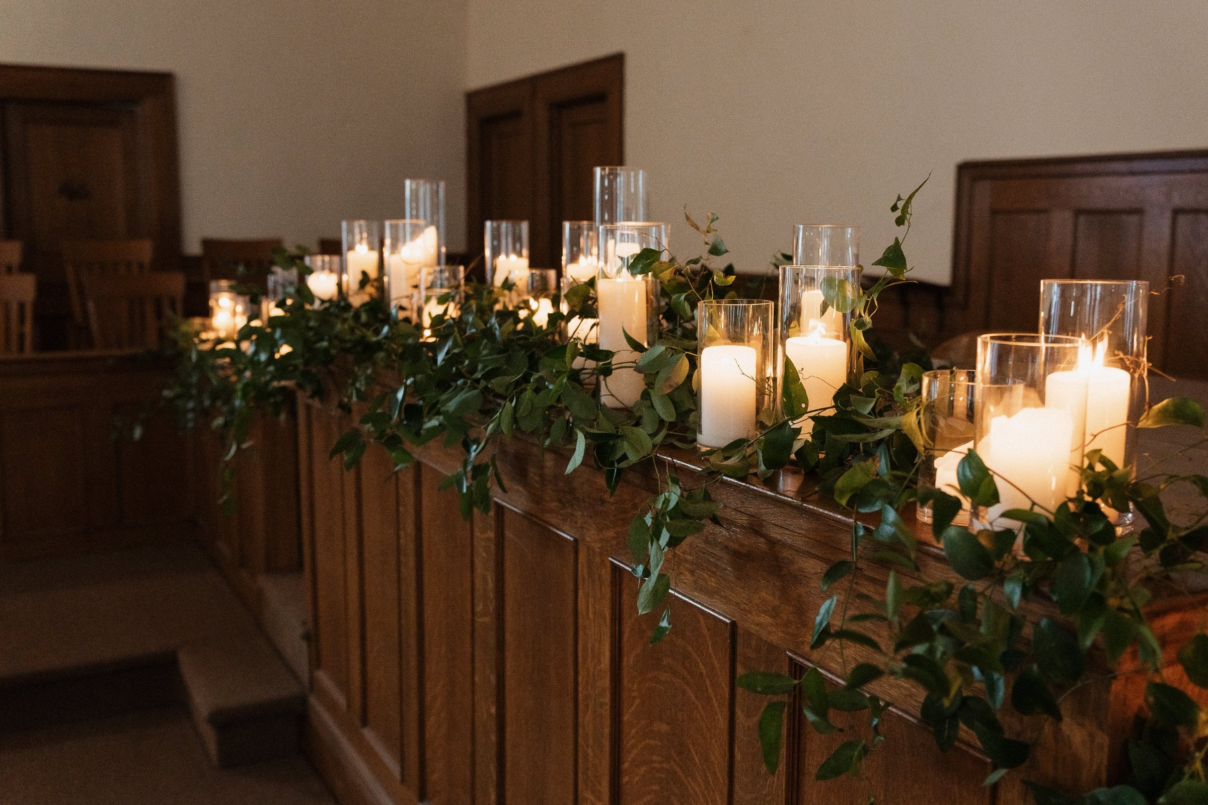 Venue Setup - Installation from Vintage Glamour Wedding in Northwest Indiana