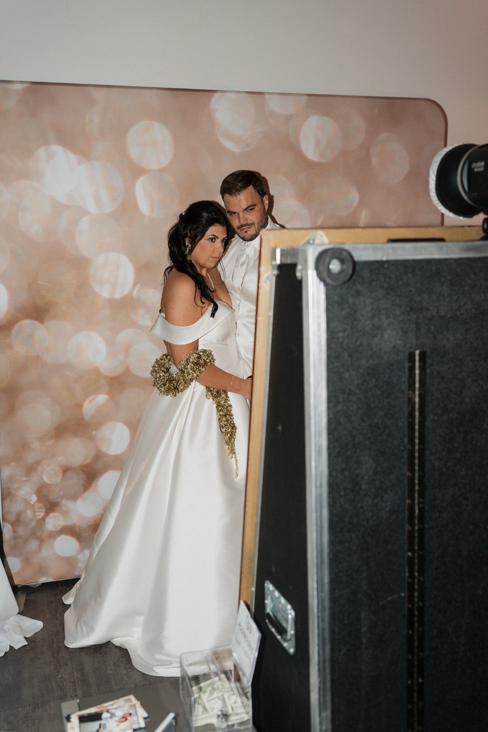 The Style - Accessories, Dress, Hair & Makeup, Suit from Vintage Glamour Wedding in Northwest Indiana