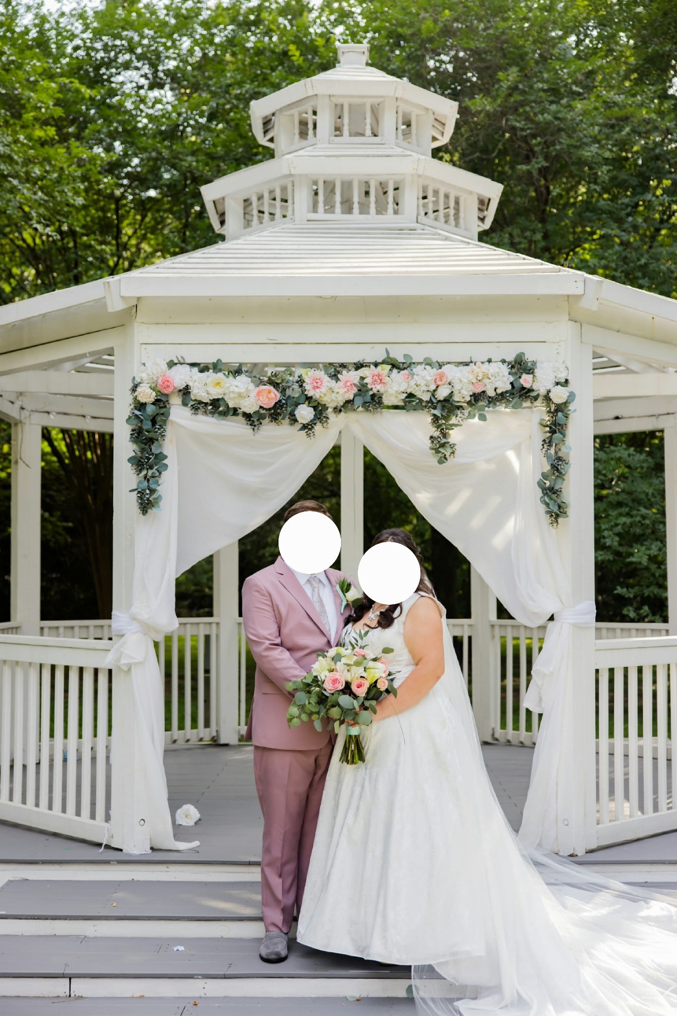 Venue Setup - Bouquet, Outdoor from Affordable Hidden Gem in Tomball, TX