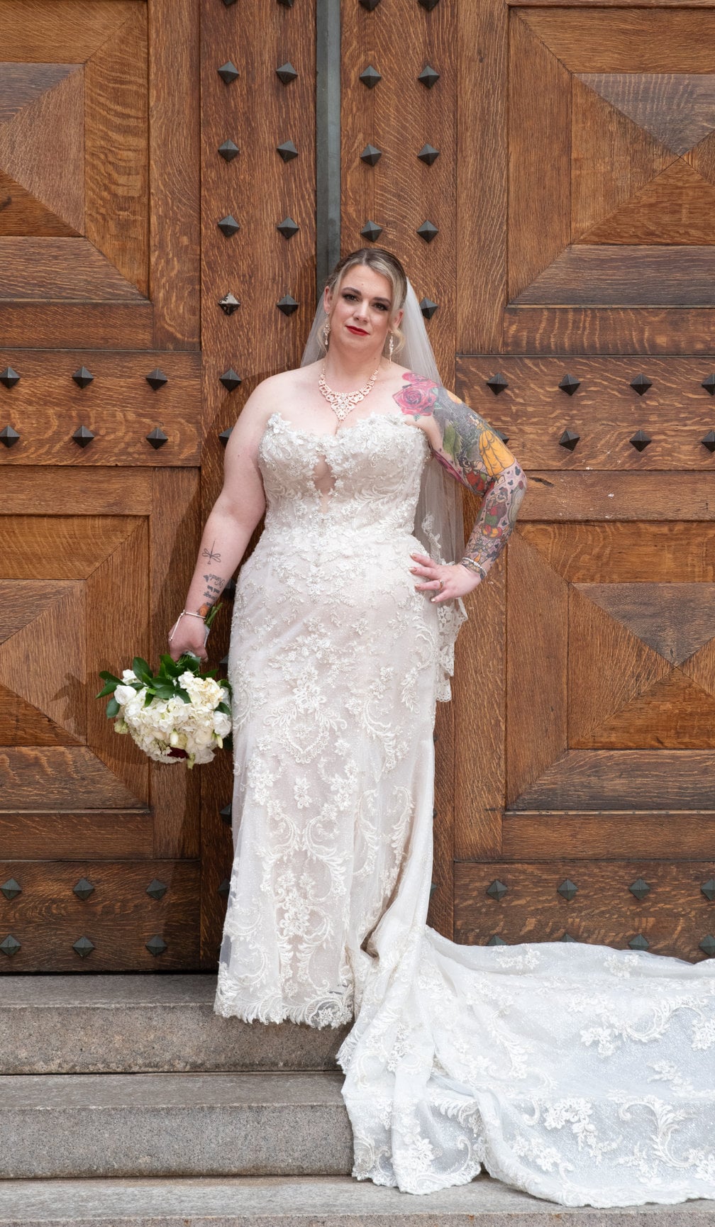 The Style - Accessories, Bouquet, Dress, Hair & Makeup from Beauty and the Beast meets Peaky Blinders